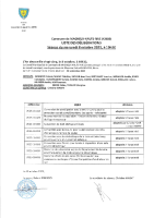 Liste délibérations du 08/10/2025